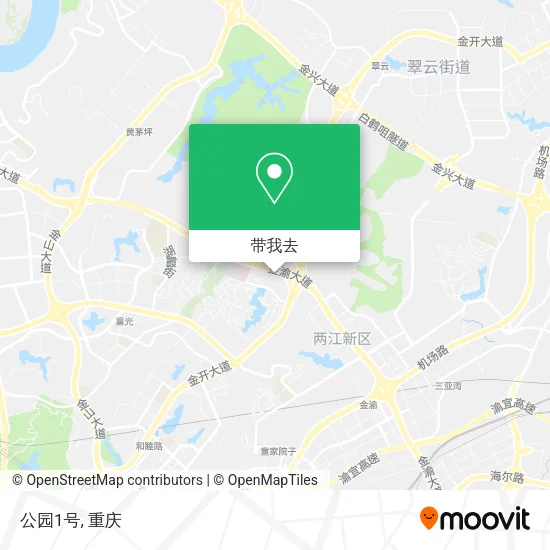 公园1号地图