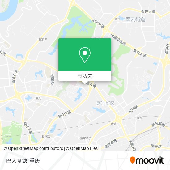 巴人食塘地图