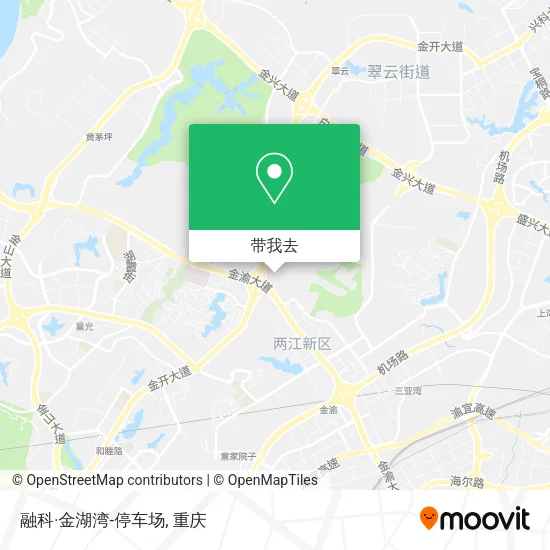 融科·金湖湾-停车场地图