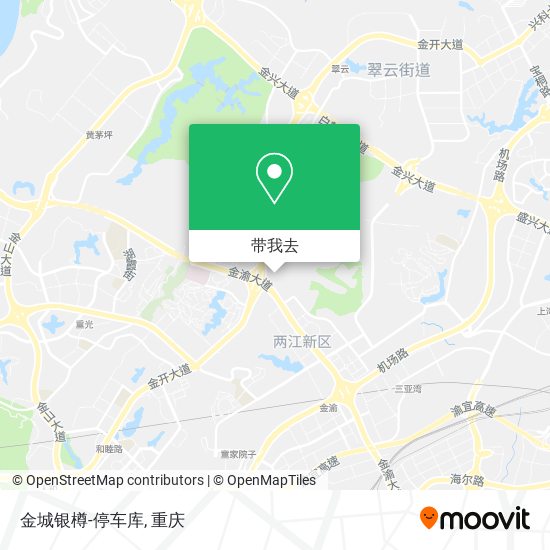 金城银樽-停车库地图