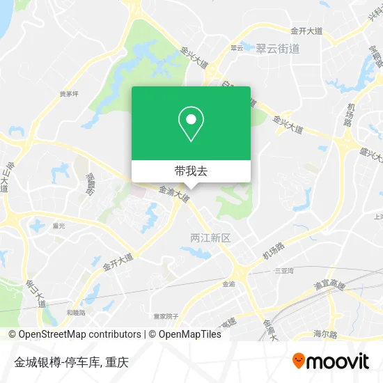金城银樽-停车库地图