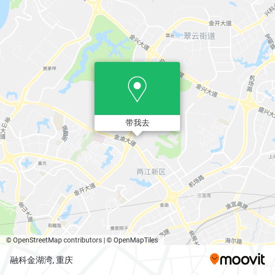 融科金湖湾地图