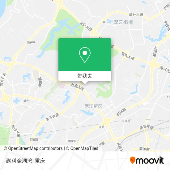 融科金湖湾地图