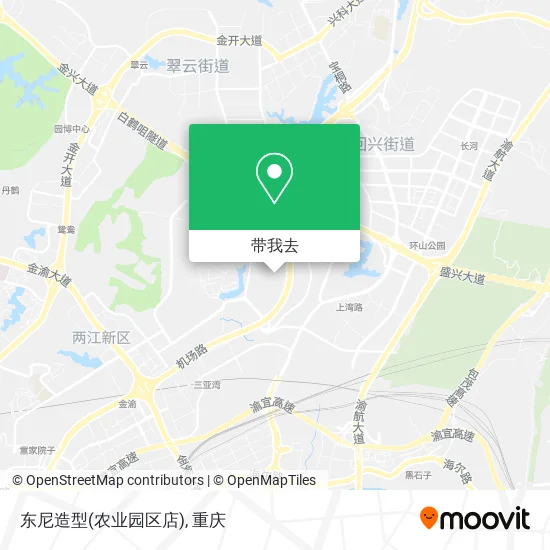 东尼造型(农业园区店)地图