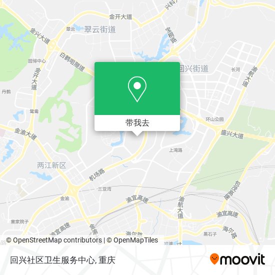 回兴社区卫生服务中心地图