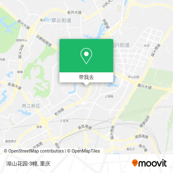 湖山花园-3幢地图