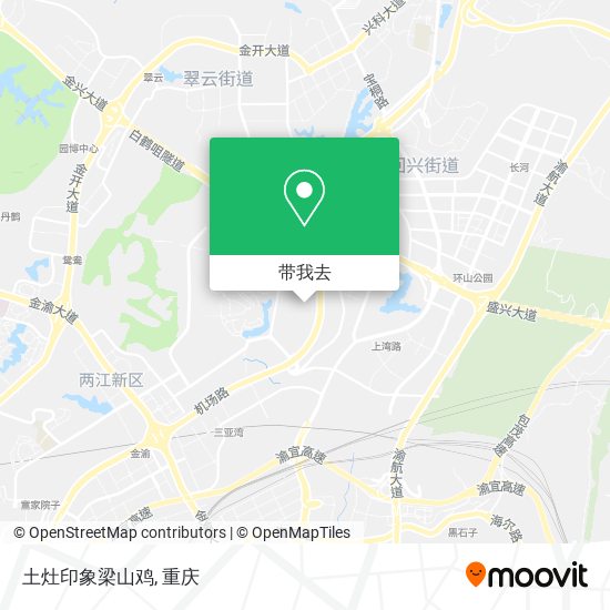 土灶印象梁山鸡地图