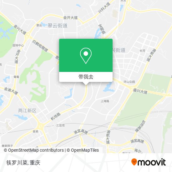 筷罗川菜地图