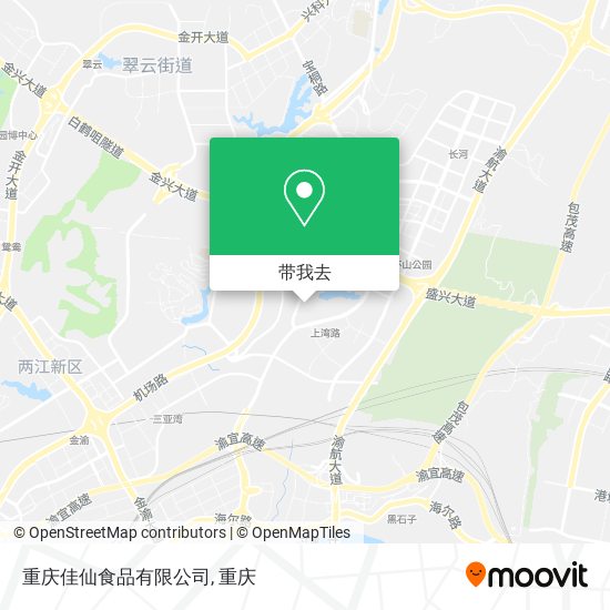 重庆佳仙食品有限公司地图