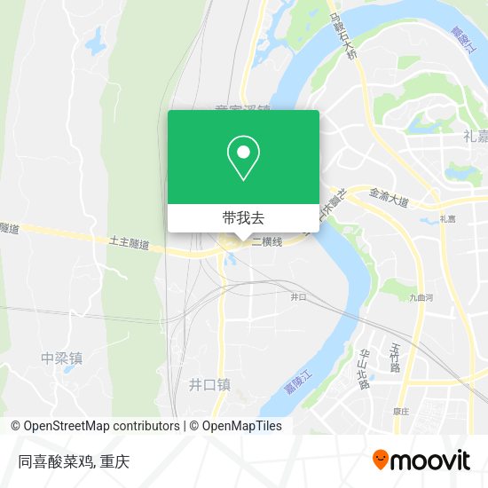 同喜酸菜鸡地图