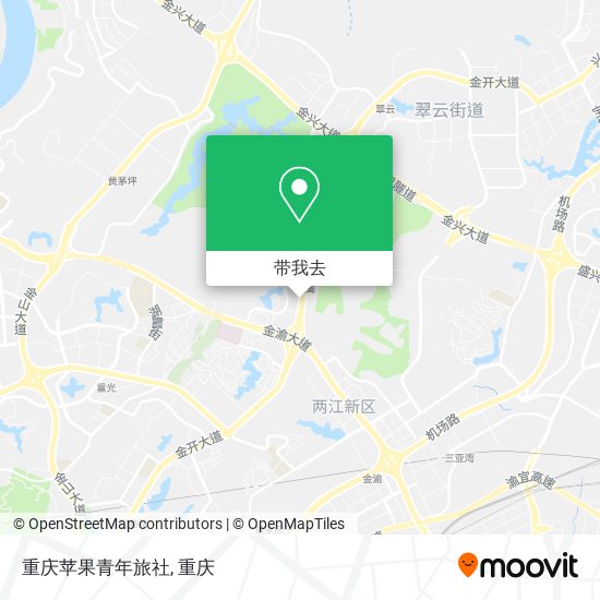 重庆苹果青年旅社地图