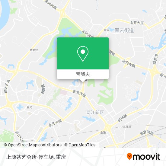上源茶艺会所-停车场地图