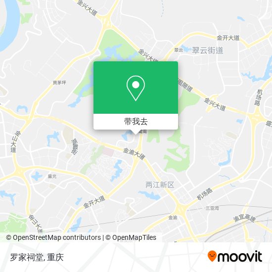 罗家祠堂地图