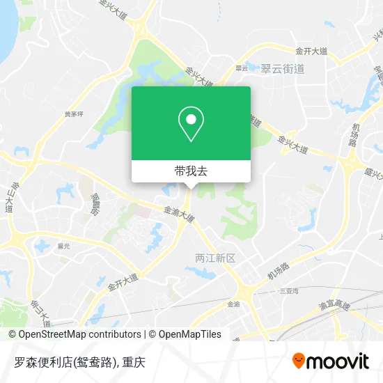 罗森便利店(鸳鸯路)地图