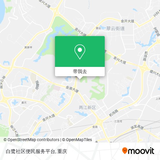白鹭社区便民服务平台地图