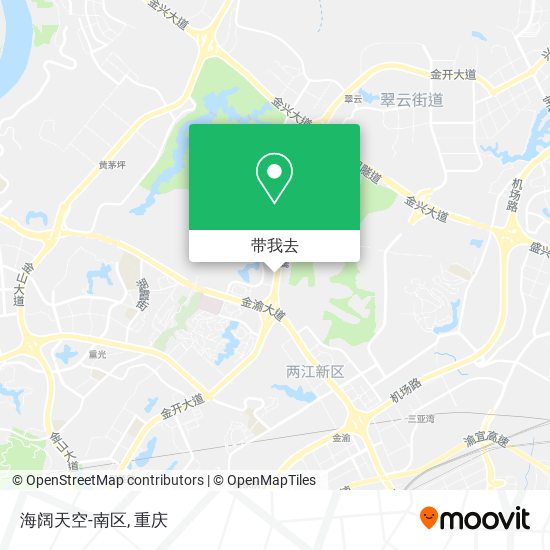海阔天空-南区地图