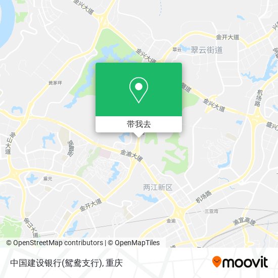 中国建设银行(鸳鸯支行)地图