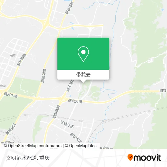 文明酒水配送地图