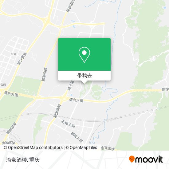 渝豪酒楼地图