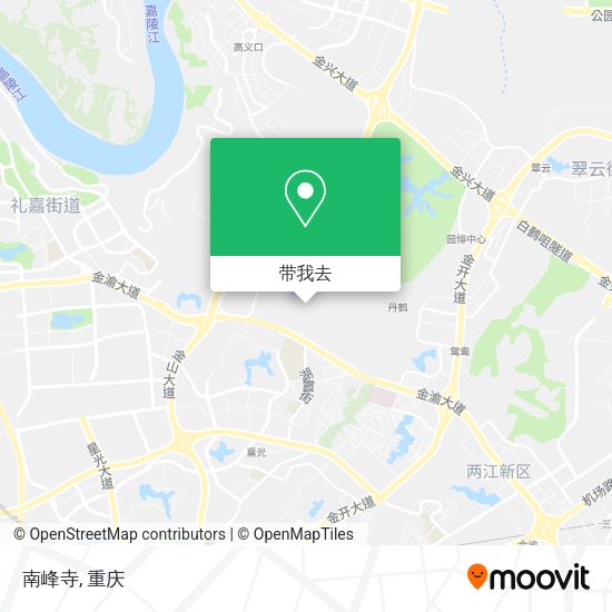 南峰寺地图