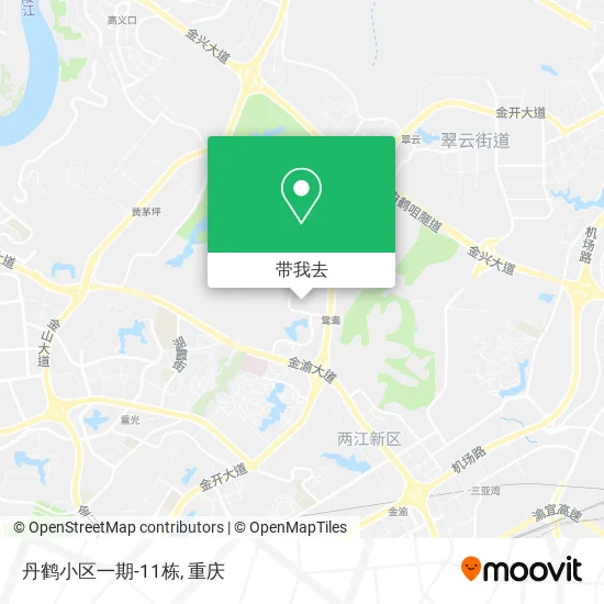 丹鹤小区一期-11栋地图