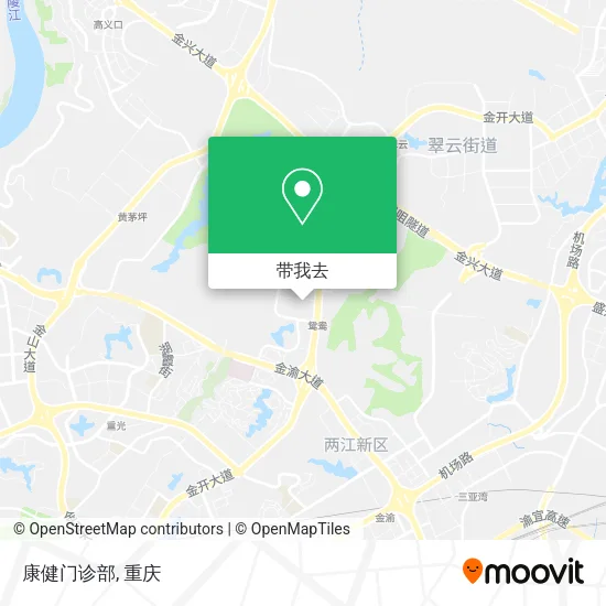 康健门诊部地图