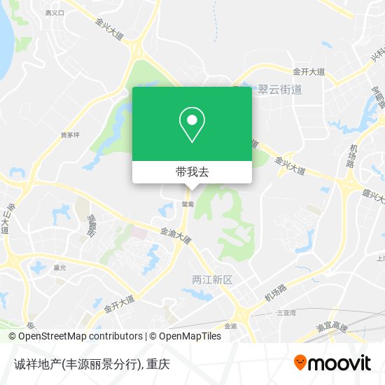 诚祥地产(丰源丽景分行)地图