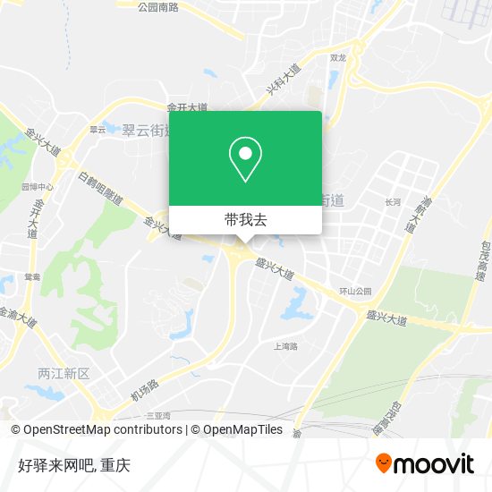 好驿来网吧地图