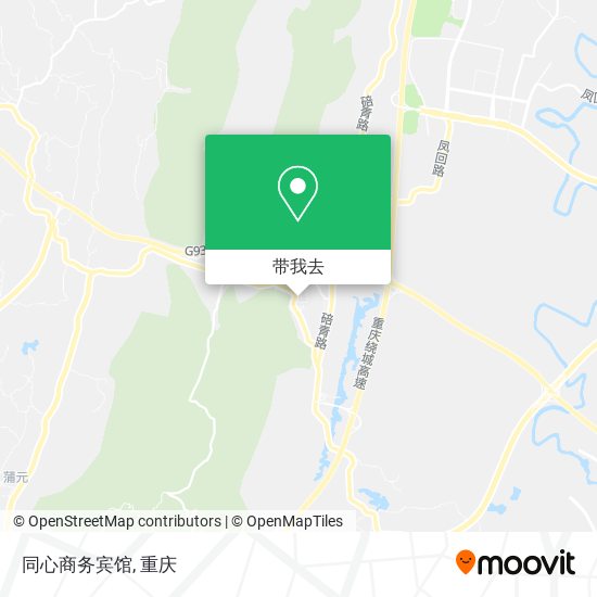 同心商务宾馆地图