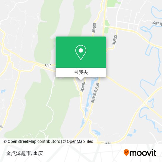 金点源超市地图