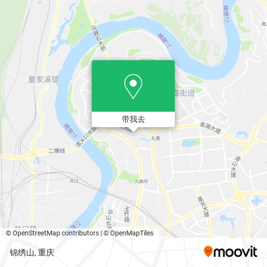 锦绣山地图