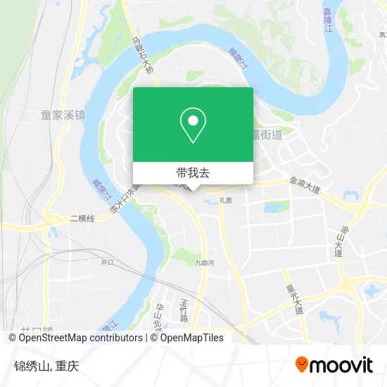 锦绣山地图