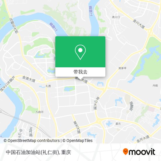 中国石油加油站(礼仁街)地图