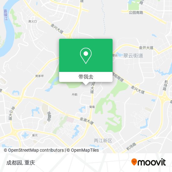成都园地图