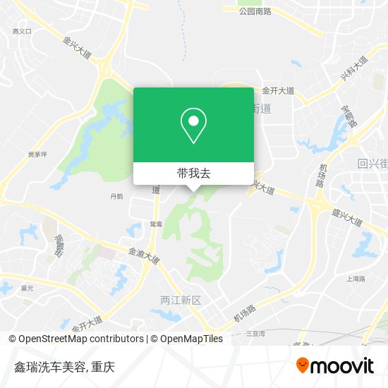 鑫瑞洗车美容地图