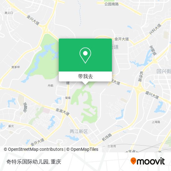 奇特乐国际幼儿园地图