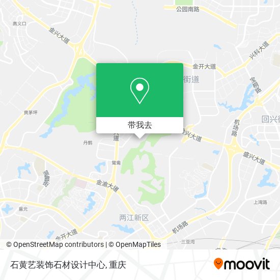 石黄艺装饰石材设计中心地图