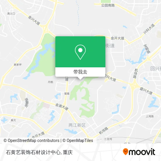 石黄艺装饰石材设计中心地图