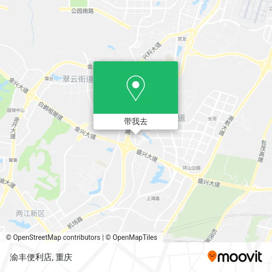 渝丰便利店地图