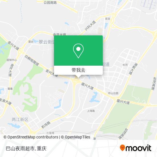 巴山夜雨超市地图