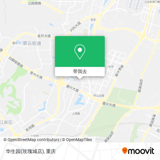 华生园(玫瑰城店)地图