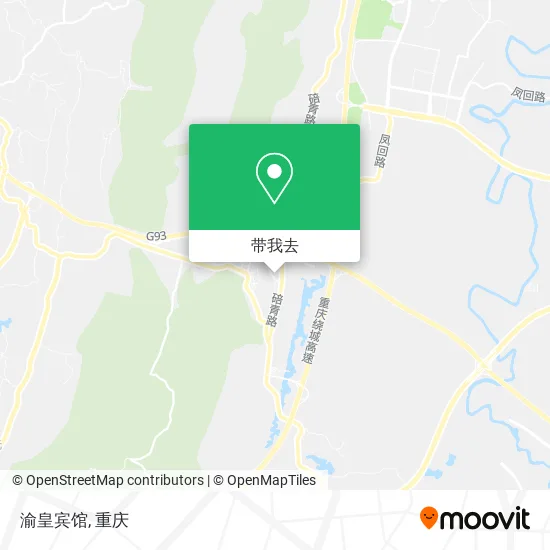 渝皇宾馆地图