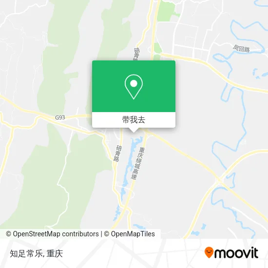 知足常乐地图