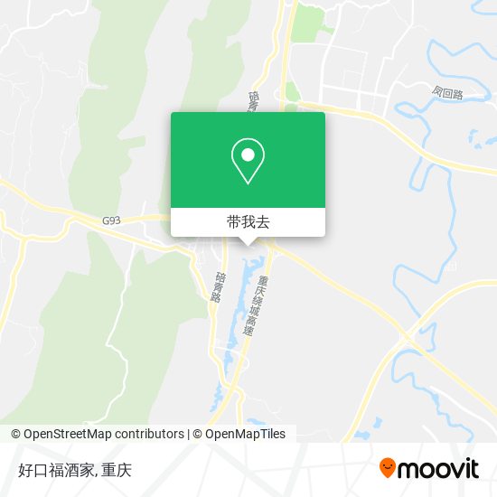 好口福酒家地图