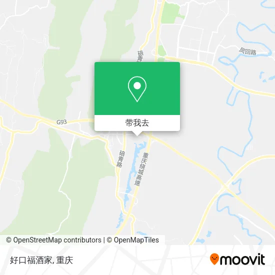 好口福酒家地图