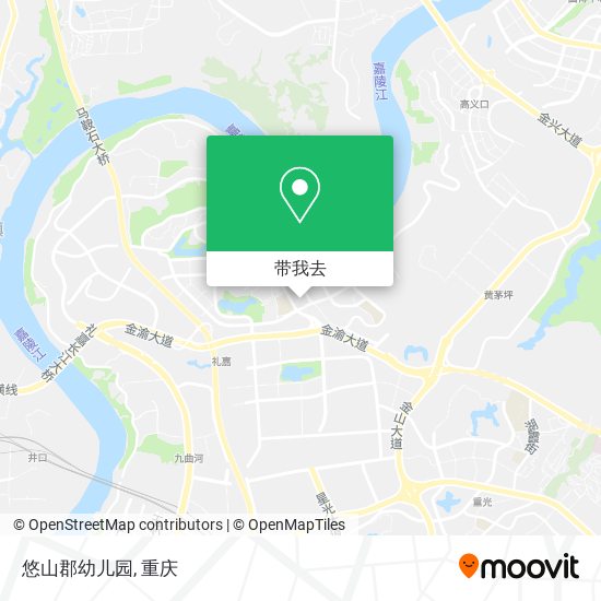 悠山郡幼儿园地图