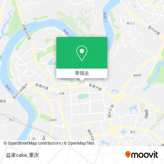 益家cake地图