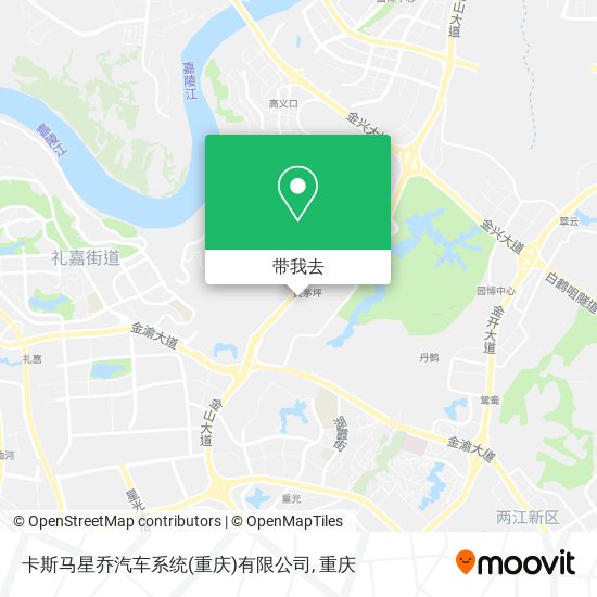 卡斯马星乔汽车系统(重庆)有限公司地图