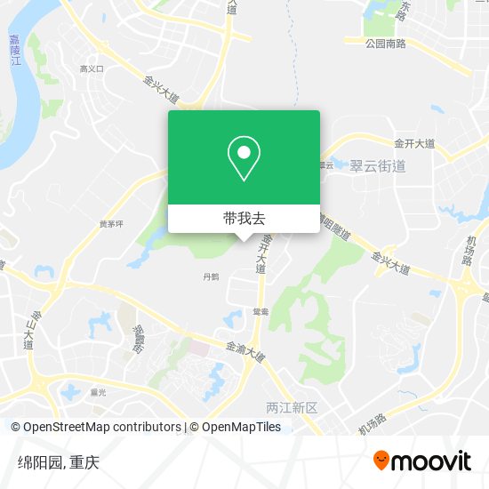 绵阳园地图