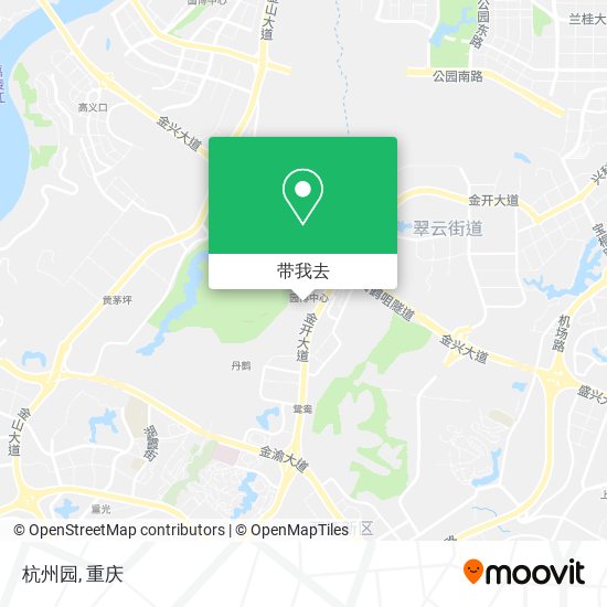 杭州园地图